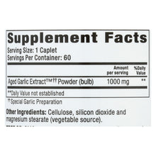 Load image into Gallery viewer, Kyolic - Aged Garlic Extract One Per Day Cardiovascular - 1000 Mg - 60 Caplets
