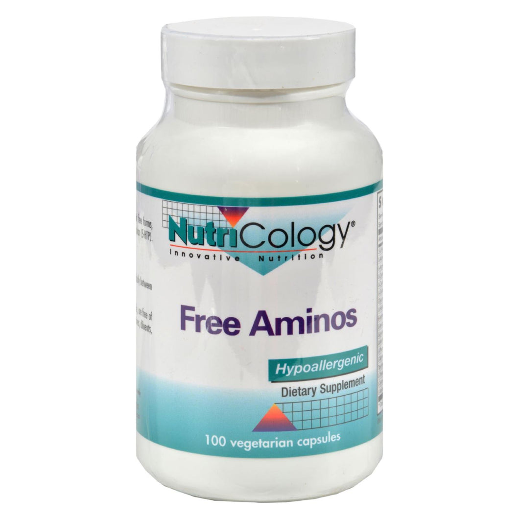 Nutricology Free Aminos - 100 Capsules