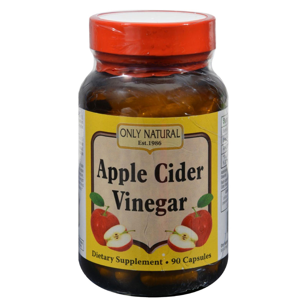 Only Natural Apple Cider Vinegar - 500 Mg - 90 Capsules