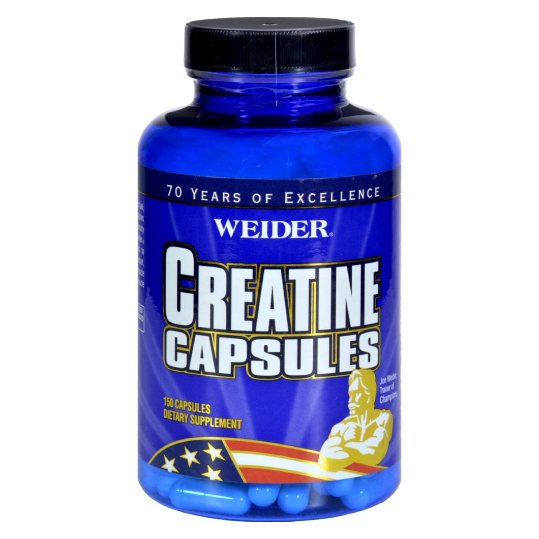 Weider Creatine Capsules - 150 Capsules