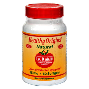 Healthy Origins Lyc-o-mato - 15 Mg - 60 Softgels