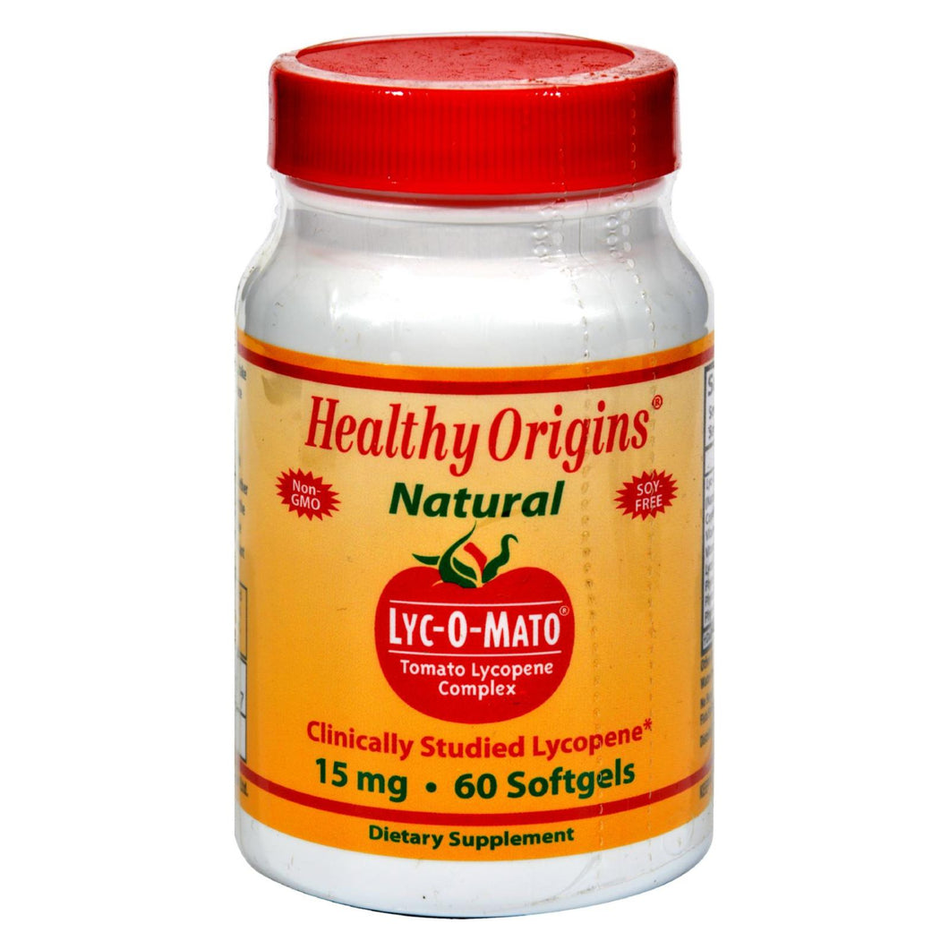 Healthy Origins Lyc-o-mato - 15 Mg - 60 Softgels