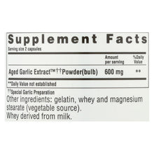 Load image into Gallery viewer, Kyolic - Aged Garlic Extract Cardiovascular Original Formula 100 - 300 Capsules
