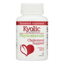 Load image into Gallery viewer, Kyolic - Aged Garlic Extract Phytosterols Formula 107 - 80 Capsules
