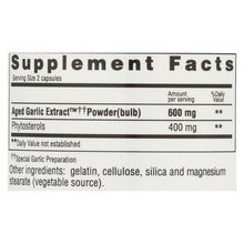 Load image into Gallery viewer, Kyolic - Aged Garlic Extract Phytosterols Formula 107 - 80 Capsules
