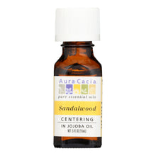 Load image into Gallery viewer, Aura Cacia - Precious Essentials Sandalwood Blended With Jojoba Oil - 0.5 Fl Oz
