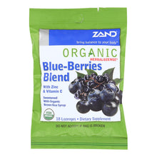 Load image into Gallery viewer, Zand Organic Blueberries Herbalozenges  - Case Of 12 - 18 Ct
