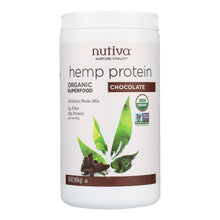 Load image into Gallery viewer, Nutiva Organic Hemp Shake Chocolate - 16 Oz
