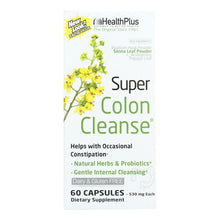 Load image into Gallery viewer, Health Plus - Super Colon Cleanse - 60 Capsules
