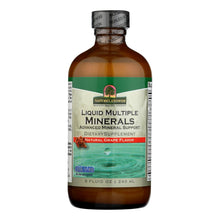 Load image into Gallery viewer, Nature's Answer - Liquid Multiple Minerals Iron Free Natural Grape - 8 Fl Oz
