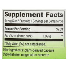 Load image into Gallery viewer, Nature's Way - Pau D'arco Inner Bark - 100 Capsules
