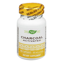 Load image into Gallery viewer, Nature's Way - Activated Charcoal - High Potency - 100 Capsules
