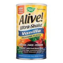 Load image into Gallery viewer, Nature's Way - Alive! Ultra-shake - Vanilla - 21 Oz.
