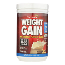 Load image into Gallery viewer, Naturade Weight Gain Vanilla - 20.3 Oz
