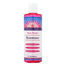 Load image into Gallery viewer, Heritage Products Rose Petals Rosewater - 8 Fl Oz
