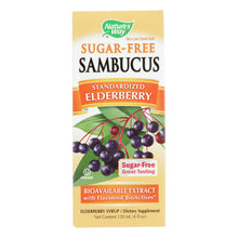 Load image into Gallery viewer, Nature's Way - Sambucus - Syrup - Sugar Free - 4 Oz
