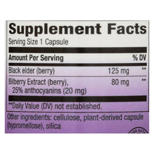 Load image into Gallery viewer, Nature's Way - Standardized Bilberry - 60 Capsules

