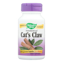 Load image into Gallery viewer, Nature's Way - Standardized Cats Claw - 60 Capsules
