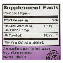 Load image into Gallery viewer, Nature's Way - Standardized Cats Claw - 60 Capsules

