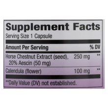 Load image into Gallery viewer, Nature's Way - Horse Chestnut Standardized - 90 Capsules
