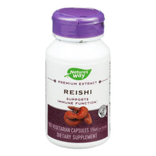 Load image into Gallery viewer, Nature's Way - Reishi Standardized - 100 Capsules

