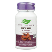 Load image into Gallery viewer, Nature's Way - Reishi Standardized - 100 Capsules
