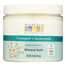 Load image into Gallery viewer, Aura Cacia - Aromatherapy Mineral Bath Tranquility Chamomile - 16 Oz
