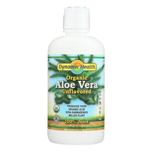 Load image into Gallery viewer, Dynamic Health Organic Aloe Vera Juice - 32 Fl Oz

