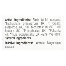 Load image into Gallery viewer, Bhi - Sinus Relief - 100 Tablets
