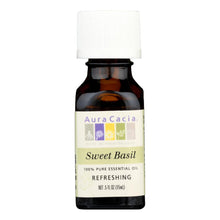 Load image into Gallery viewer, Aura Cacia - Pure Essential Oil Sweet Basil - 0.5 Fl Oz
