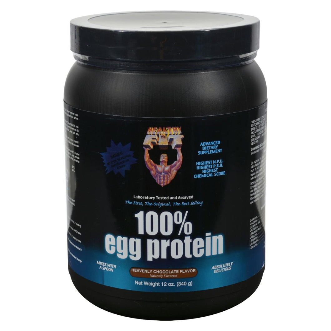 Healthy 'n Fit Nutritionals 100% Egg Protein Heavenly Chocolate - 12 Oz