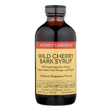 Load image into Gallery viewer, Honey Gardens Apiaries Honey Wild Cherry Bark Syrup - 8 Fl Oz
