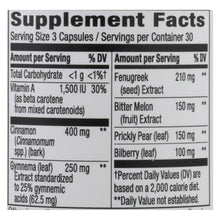 Load image into Gallery viewer, Nature's Way - Blood Sugar Metabolism Blend - With Cinnamon And Gymnema - 90 Veg Capsules
