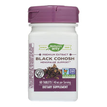 Load image into Gallery viewer, Nature's Way - Standardized Black Cohosh - 60 Tablets

