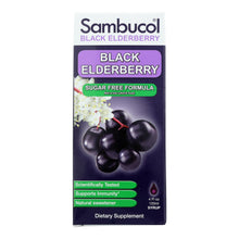 Load image into Gallery viewer, Sambucol - Black Elderberry Syrup - Sugar Free - 4 Oz
