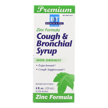 Load image into Gallery viewer, Boericke And Tafel - Cough And Bronchitis Syrup With Zinc - 4 Oz
