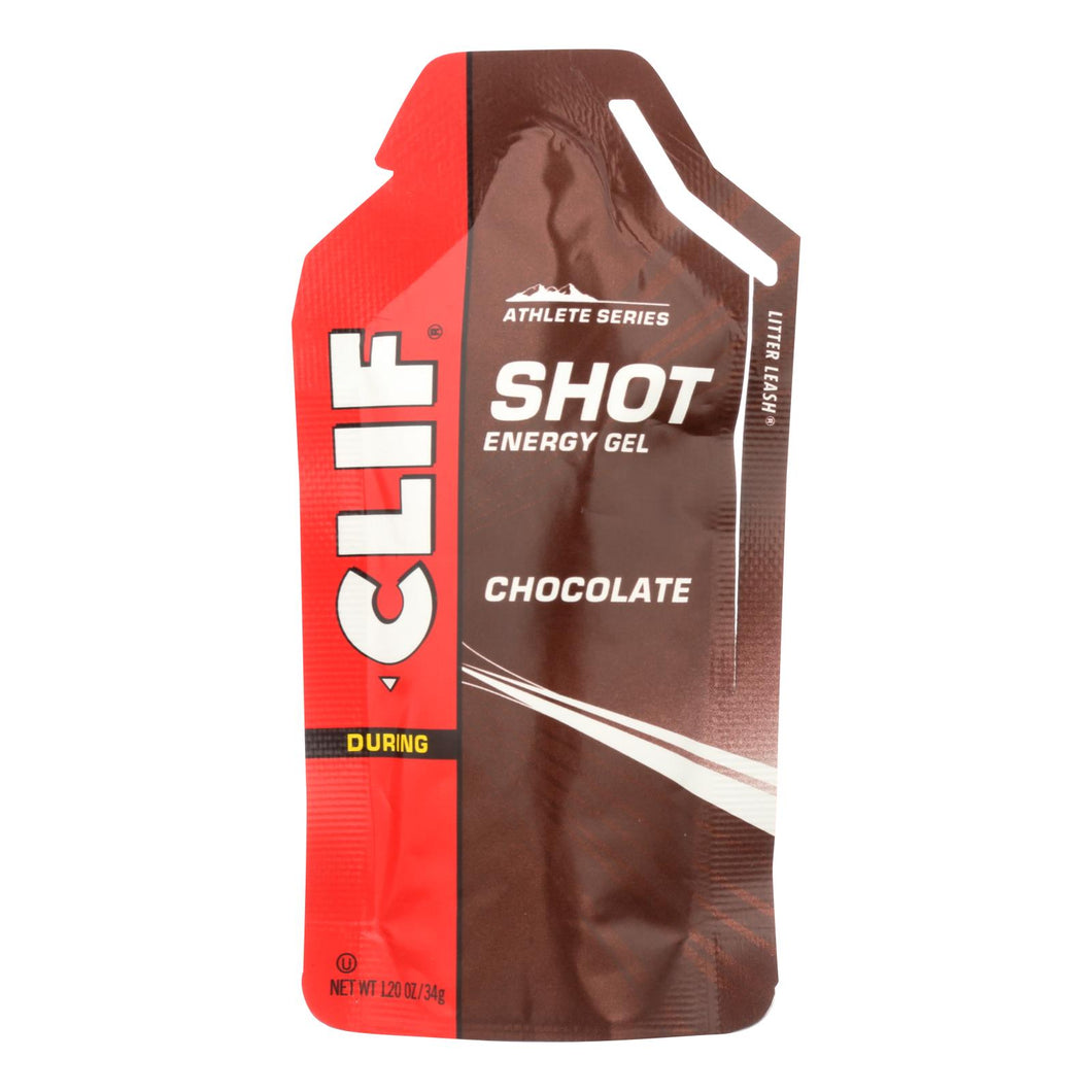 Clif Bar Clif Shot - Chocolate - Case Of 24 - 1.2 Oz