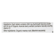 Load image into Gallery viewer, Earthrise Spirulina Gold Plus - 90 Tablets
