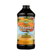Load image into Gallery viewer, Dynamic Health Liquid Vitamin C Natural Citrus - 1000 Mg - 16 Fl Oz
