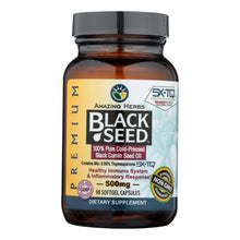 Load image into Gallery viewer, Amazing Herbs - Black Seed Black Cumin Seed Oil - 90 Softgels
