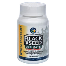 Load image into Gallery viewer, Amazing Herbs - Black Seed Theramune Ultimate - 100 Capsules
