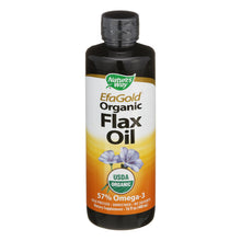 Load image into Gallery viewer, Nature's Way - Efagold Flax Oil Organic - 16 Fl Oz
