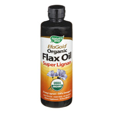 Load image into Gallery viewer, Nature's Way - Efagold Flax Oil Super Lignan - 16 Fl Oz
