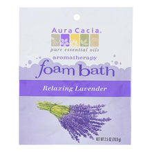 Load image into Gallery viewer, Aura Cacia - Foam Bath Relaxing Lavender - 2.5 Oz - Case Of 6
