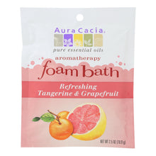 Load image into Gallery viewer, Aura Cacia - Foam Bath Refeshing Tangerine And Grapefruit - 2.5 Oz - Case Of 6
