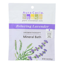 Load image into Gallery viewer, Aura Cacia - Aromatherapy Mineral Bath Lavender Harvest - 2.5 Oz - Case Of 6
