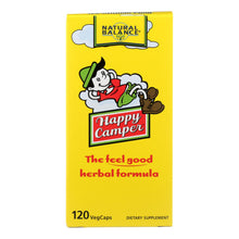 Load image into Gallery viewer, Natural Balance Happy Camper - 120 Vegetarian Capsules
