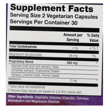 Load image into Gallery viewer, Natural Balance Herbal Slumber Melatonin And Valerian Formula - 60 Capsules
