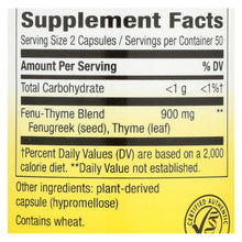 Load image into Gallery viewer, Nature's Way - Fenu-thyme - 100 Capsules
