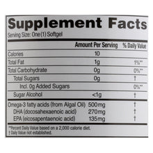 Load image into Gallery viewer, Amerifit Nutrition Ovega-3 - 500 Mg - 60 Vegetarian Softgels
